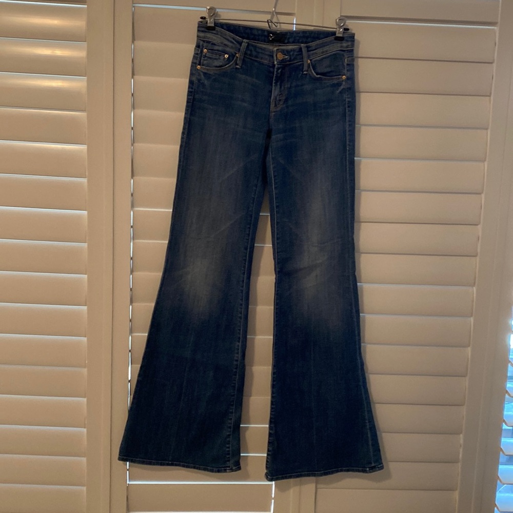 MOTHER the Wilder Flare & Wide Leg Jeans